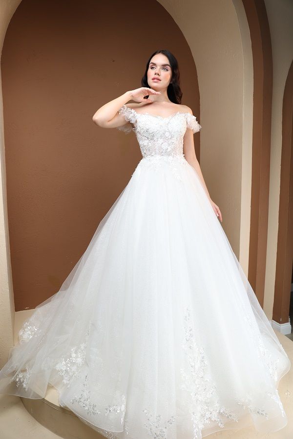 Helen ve Bohem Gelinlik Model 25089